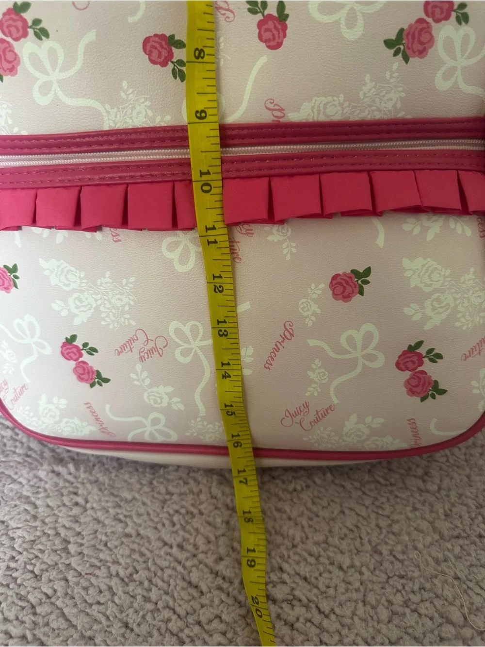 Juicy Couture Pink Floral Backpack